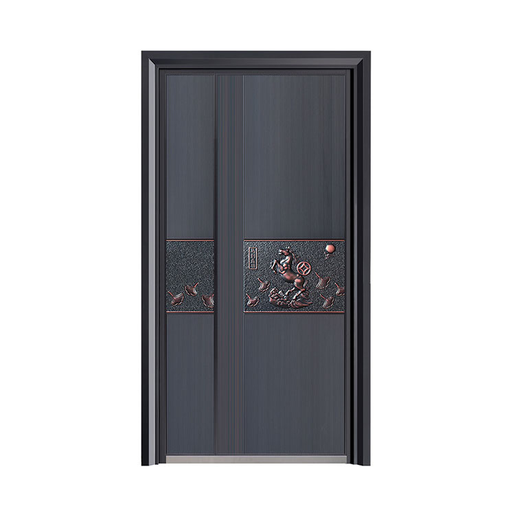 Aluminium Main Entrance Doors Tank Door